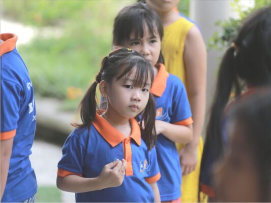 Hình ảnh hoạt động của Bán trú hè Khai Tâm: Trải nghiệm vận động