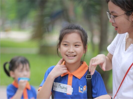 Hình ảnh hoạt động của Bán trú hè Khai Tâm: Trải nghiệm Giao lưu