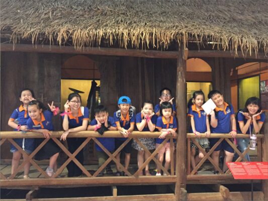 Hình ảnh hoạt động của Bán trú hè Khai Tâm: Trải nghiệm Văn hóa